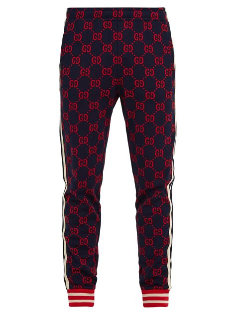 gucci sweatpants cheap|gucci wool pants for men.